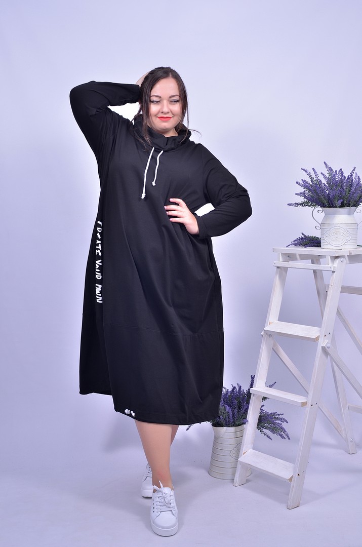 Сукня повсякденна міді супер батал