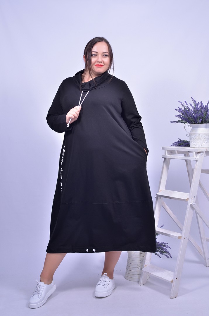 Сукня повсякденна міді супер батал