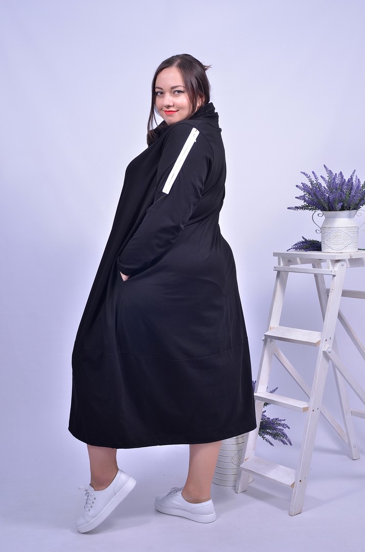 Сукня повсякденна міді супер батал