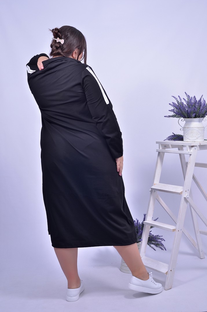 Сукня повсякденна міді супер батал