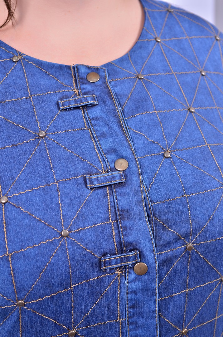 Сукня джинсова супер батал