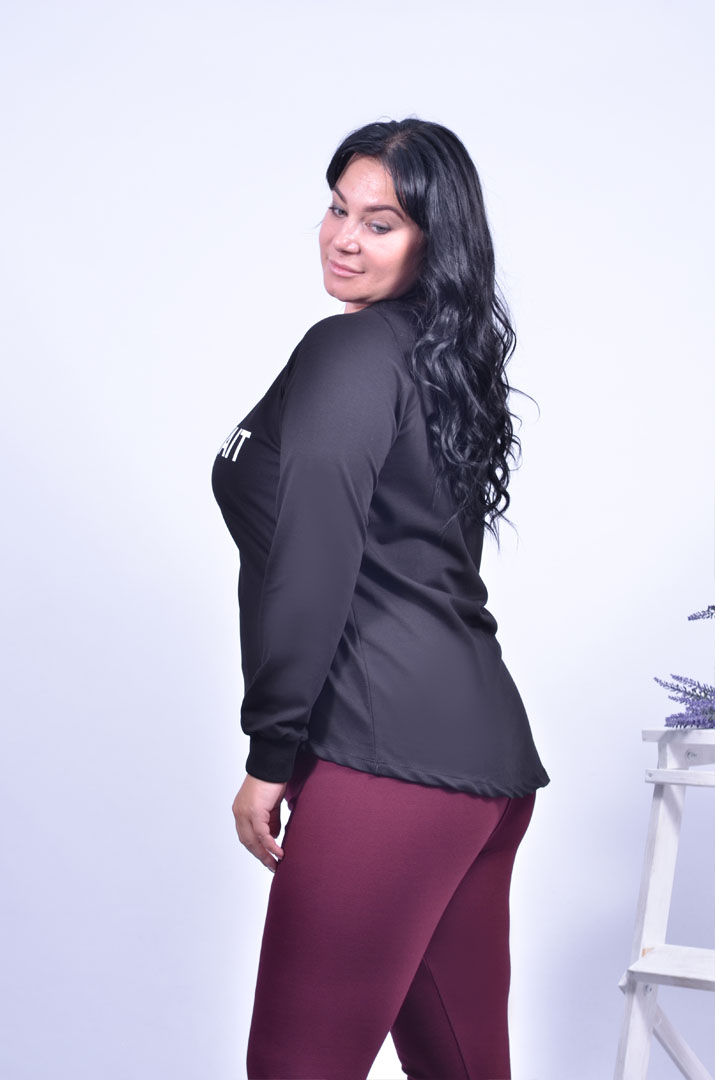 Світшот з надписом