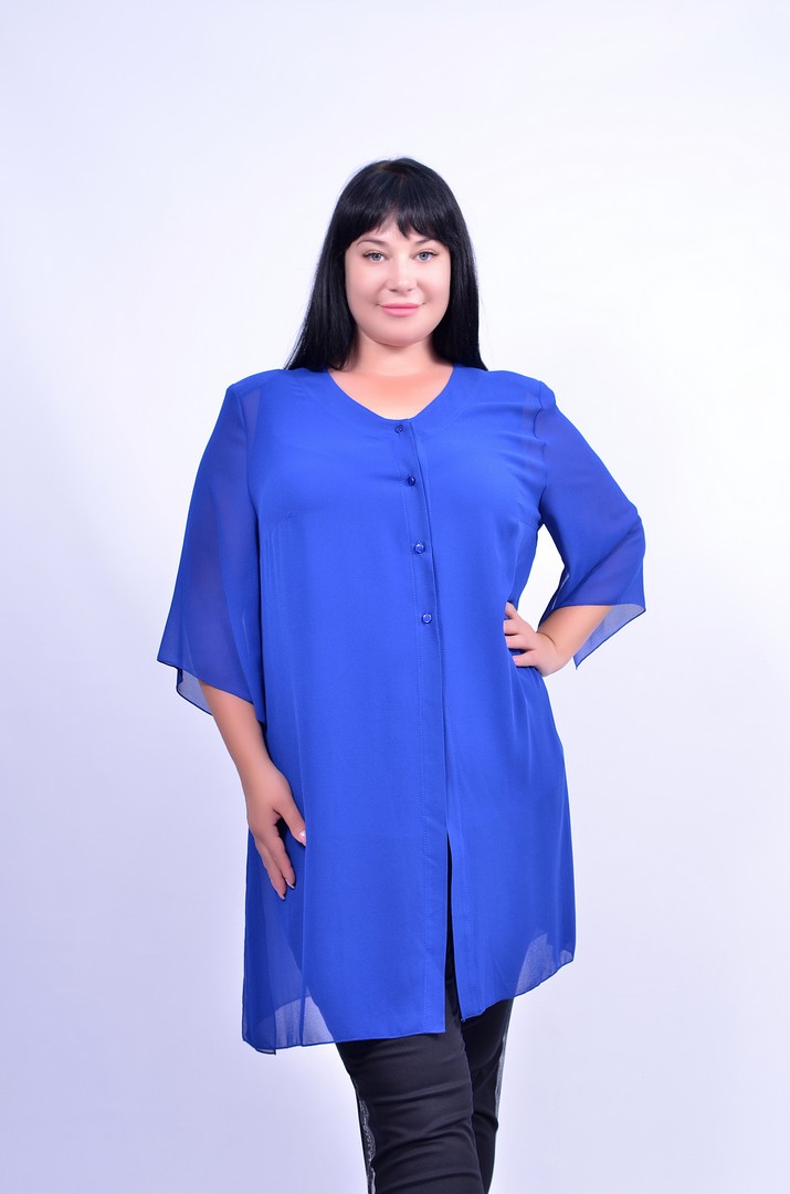 Туніка шифонова супер батал