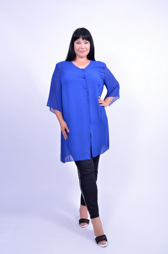 Туніка шифонова супер батал