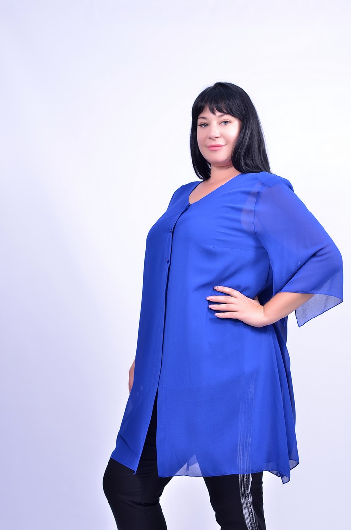 Туніка шифонова супер батал