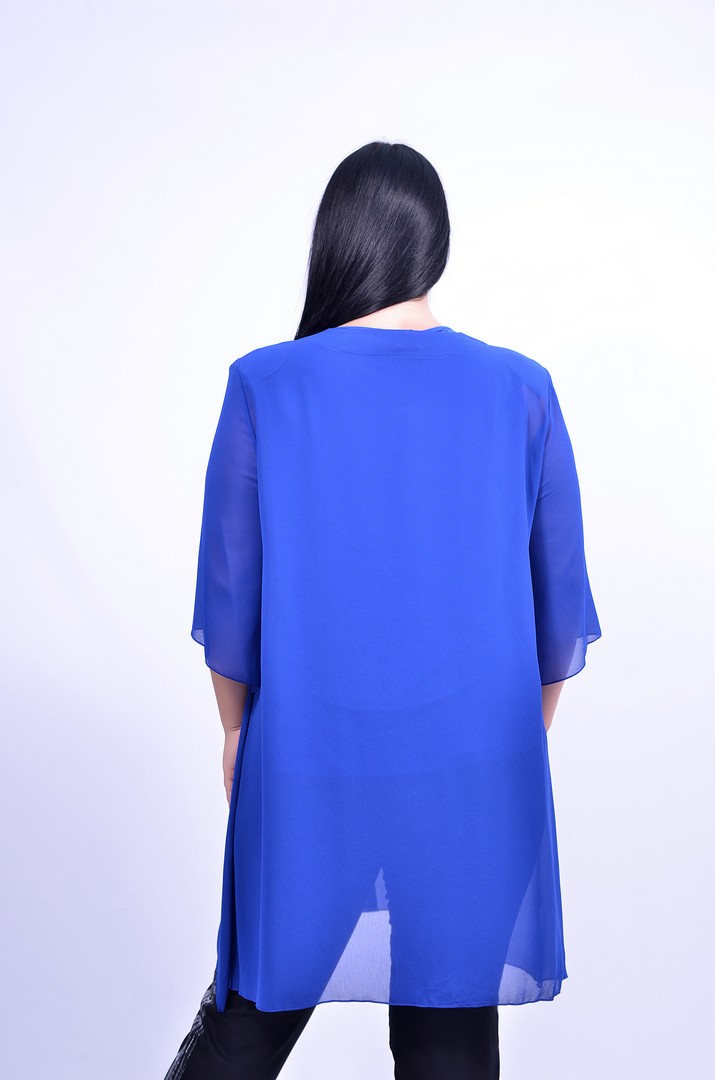 Туніка шифонова супер батал