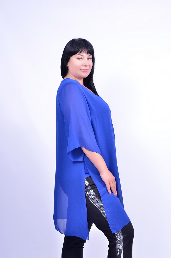 Туніка шифонова супер батал