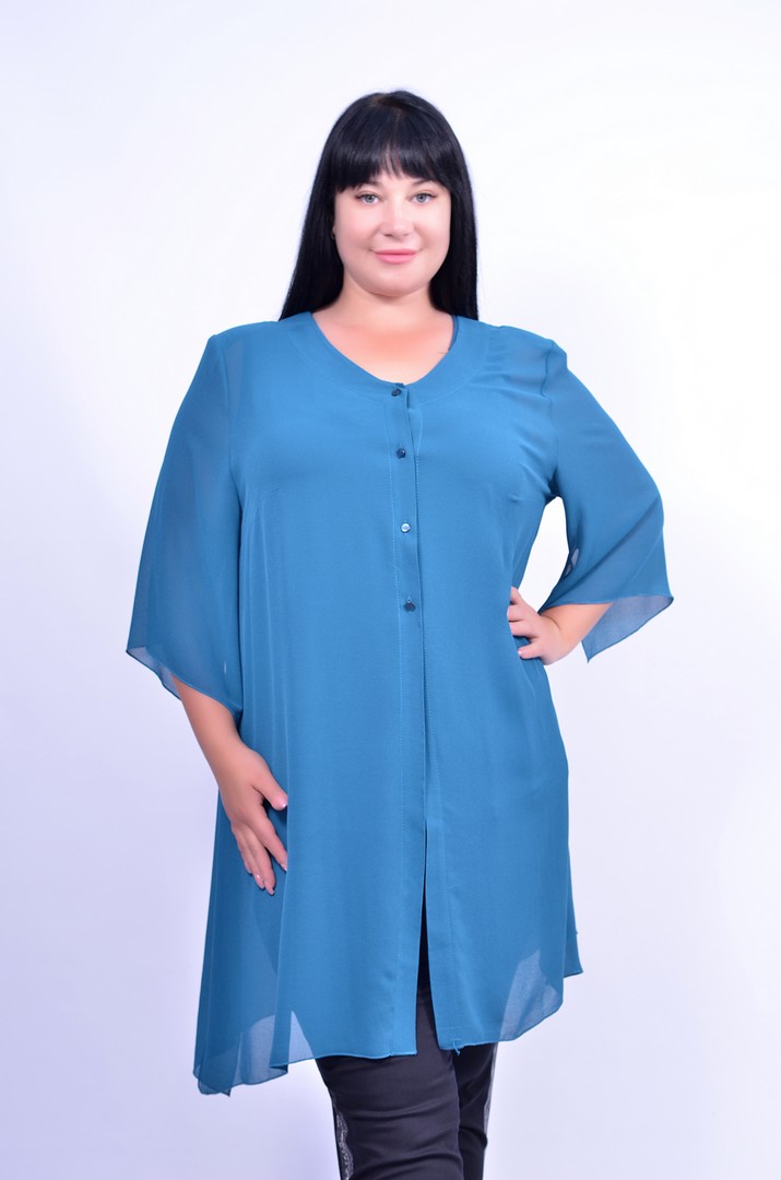 Туніка шифонова супер батал