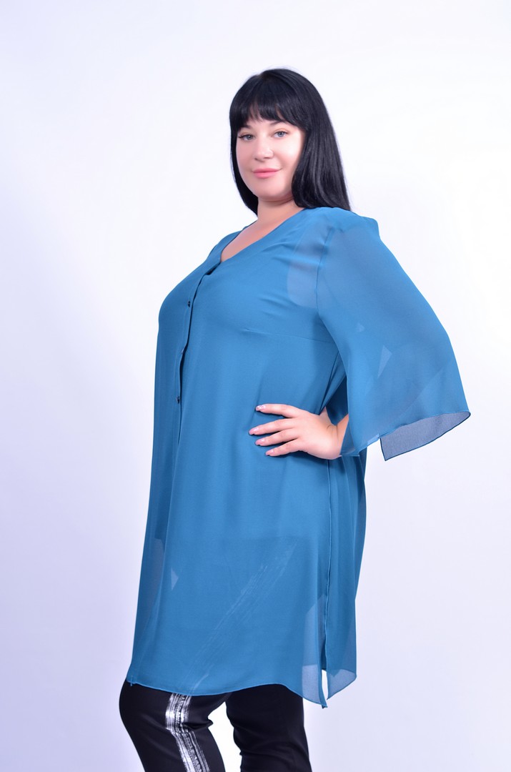 Туніка шифонова супер батал