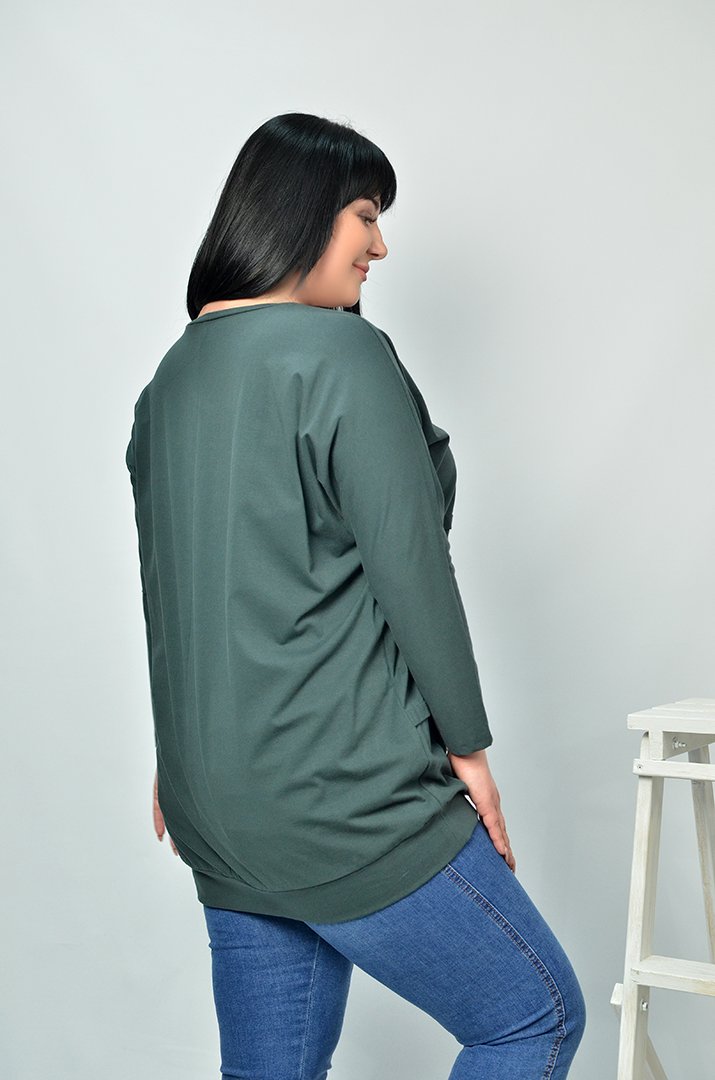 Свитшот стильный супер батал