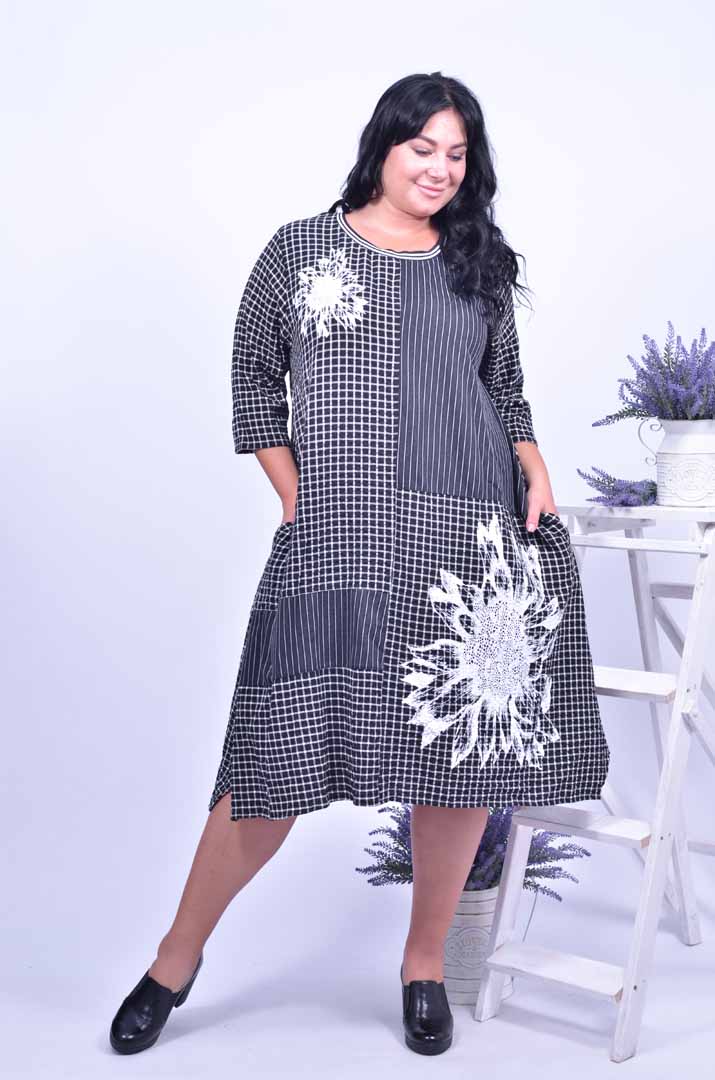 Сукня повсякденна міні супер батал