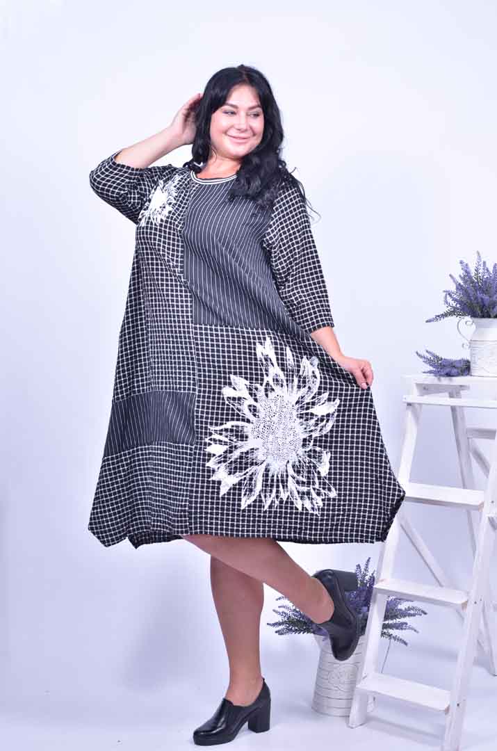 Сукня повсякденна міні супер батал