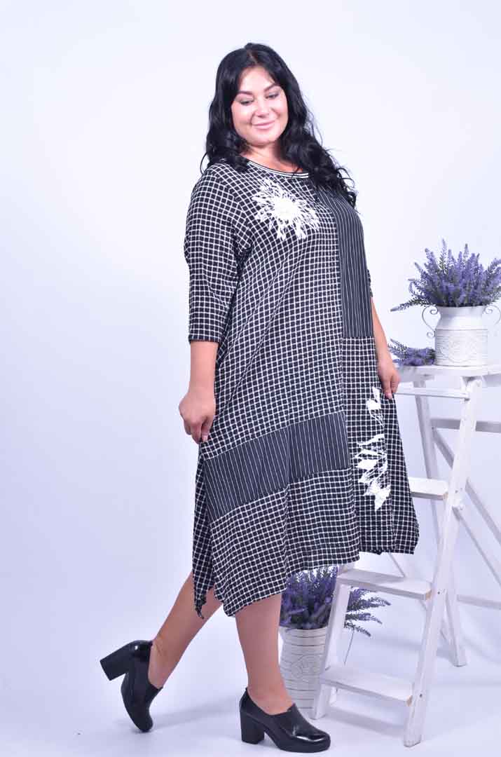 Сукня повсякденна міні супер батал