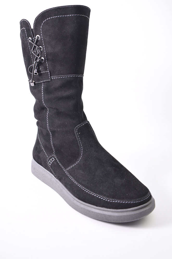 Напівчоботи зимові замшеві великих розмірів