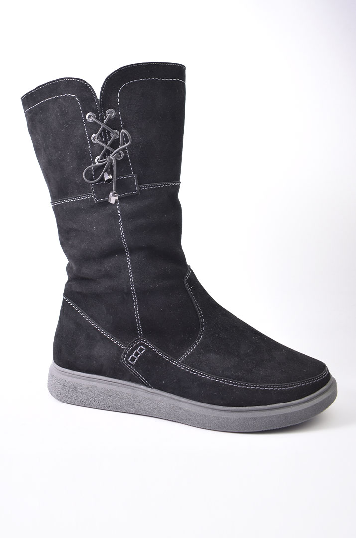 Напівчоботи зимові замшеві великих розмірів