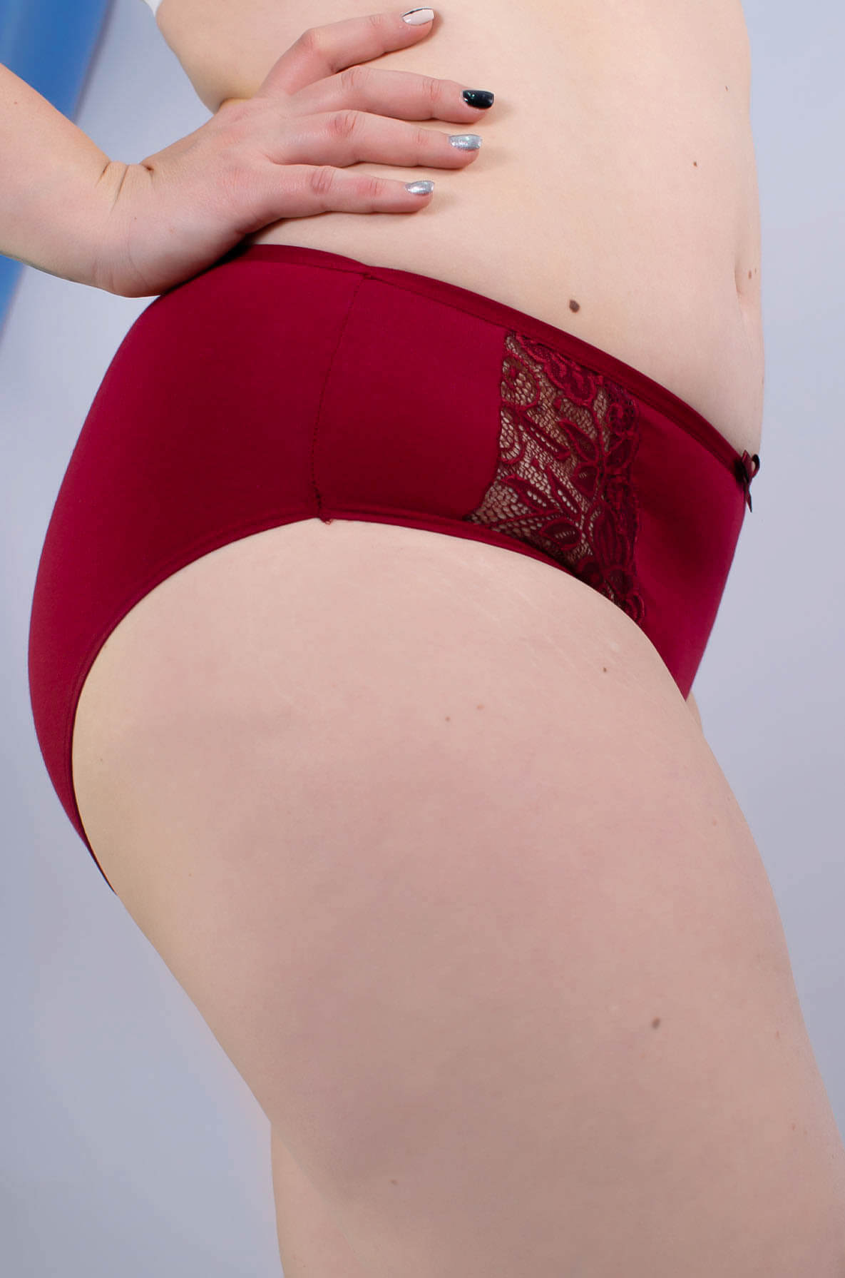 Труси з мереживом великого розміру