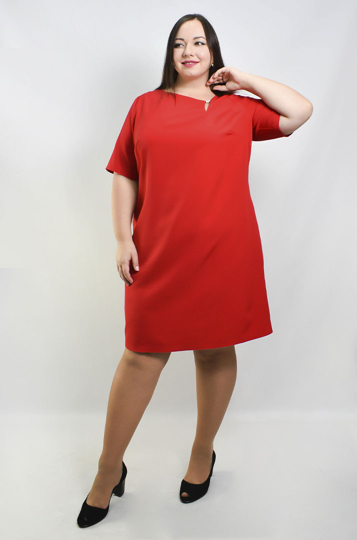 Сукня напівсвітська батал