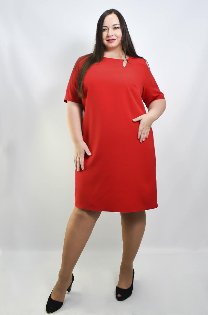 Сукня напівсвітська батал