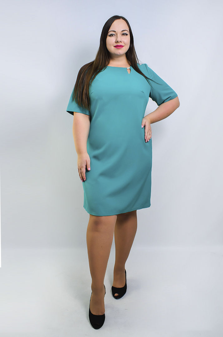 Сукня напівсвітська батал