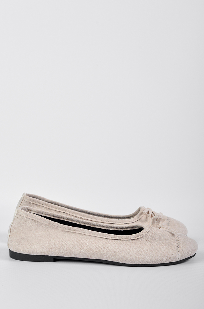 Балетки з делікатним бантиком в кольорах великих розмірів