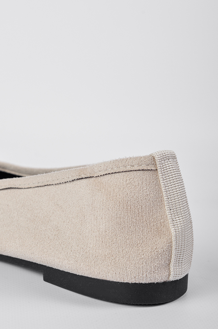 Балетки з делікатним бантиком в кольорах великих розмірів