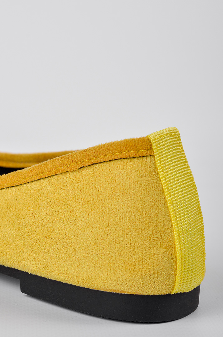 Балетки з делікатним бантиком в кольорах великих розмірів