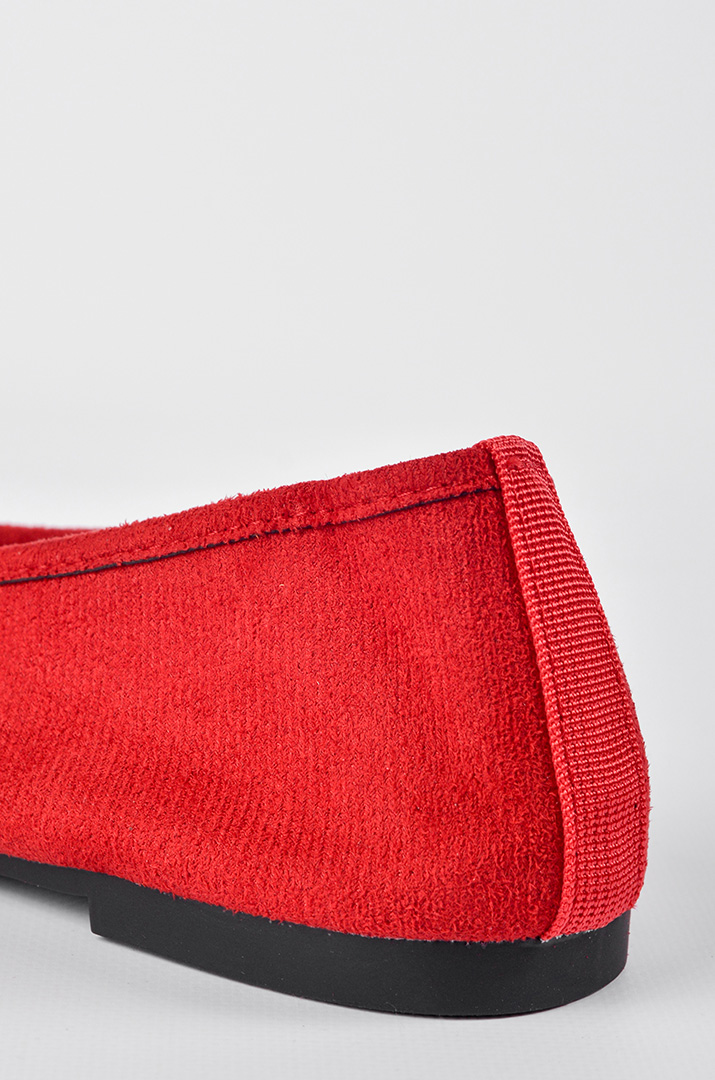 Балетки з делікатним бантиком в кольорах великих розмірів