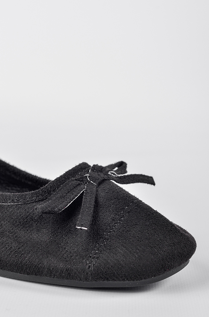 Балетки з делікатним бантиком в кольорах великих розмірів