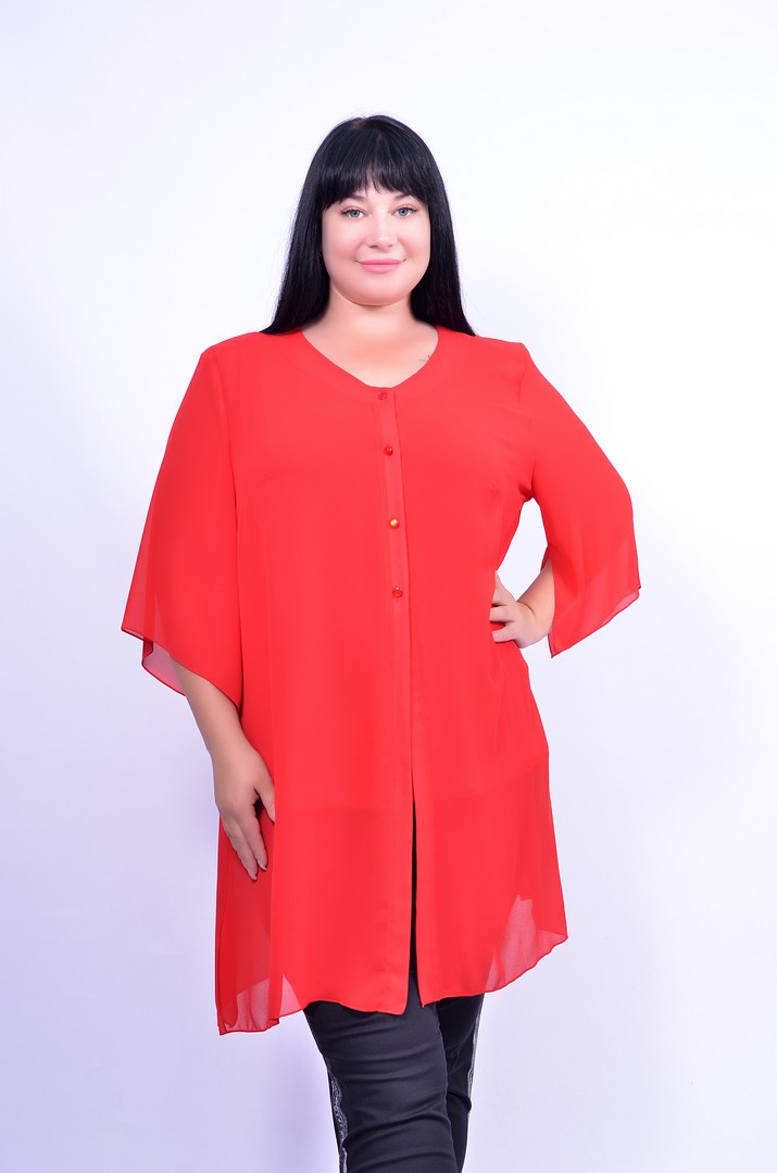 Туніка шифонова супер батал