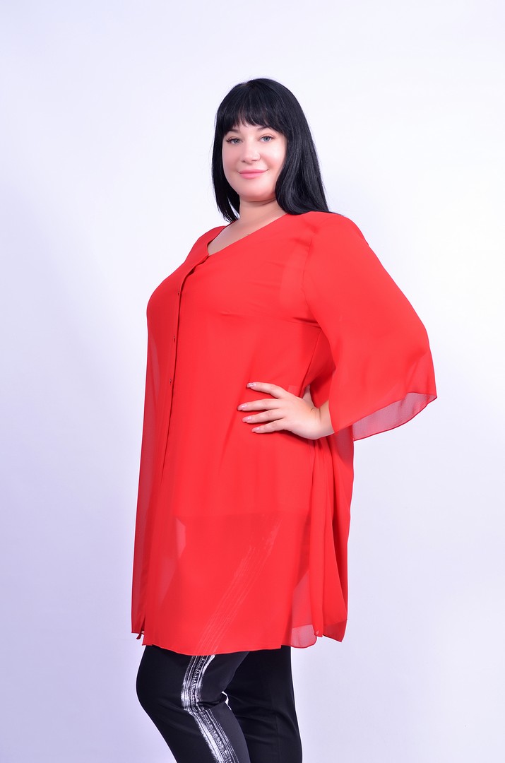 Туніка шифонова супер батал