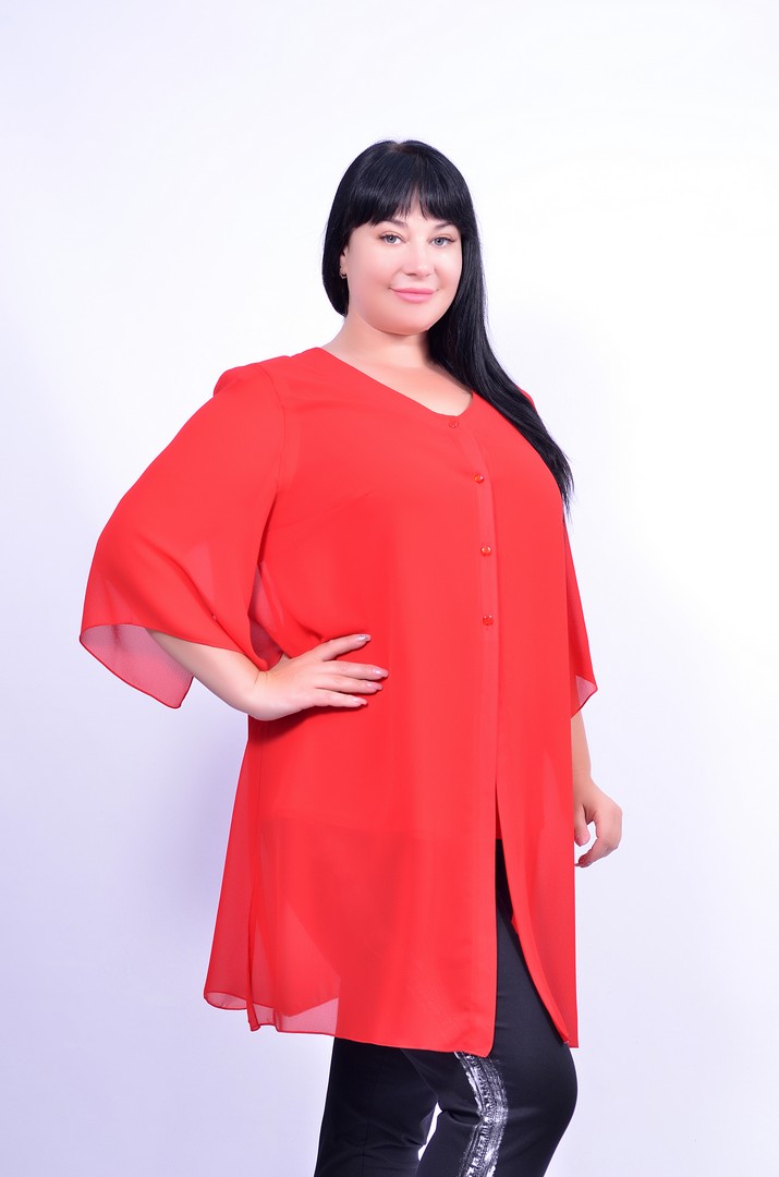 Туніка шифонова супер батал