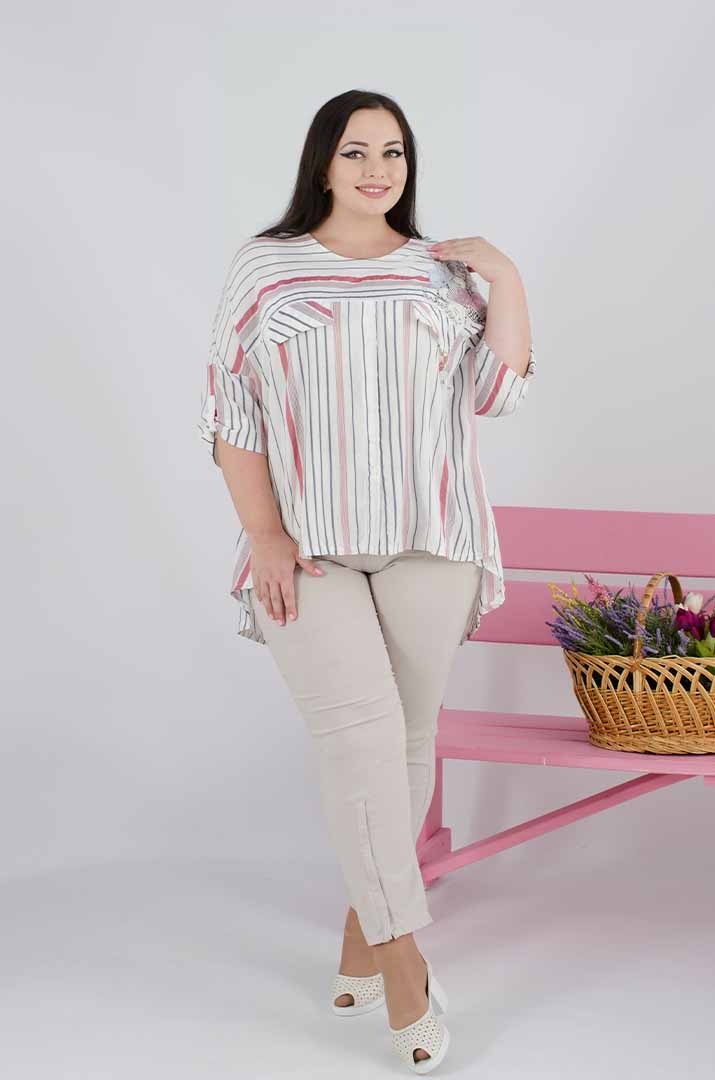 Bluza_dlinnaya_ukrashenie_batal_Pishna_krasa Блуза довга з прикрасою батал