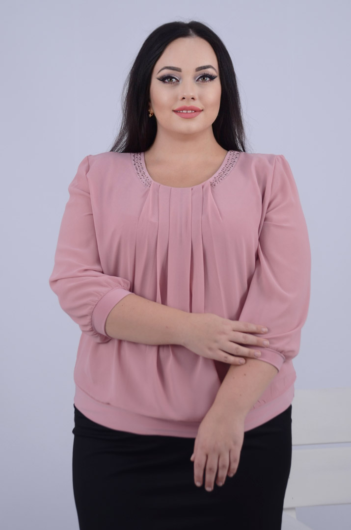 Sviatkova_bluza_z_blyskitkamy_super_batal_Pyshna_Krasa Святкова блуза з блискітками супер батал