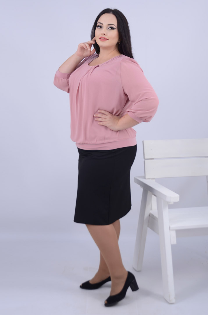 Sviatkova_bluza_z_blyskitkamy_super_batal_Pyshna_Krasa Святкова блуза з блискітками супер батал