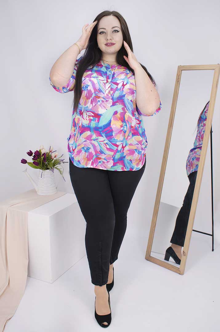 Bluza_yarkij_print_super_batal_pishna_krasa Блуза яскравий принт супер батал