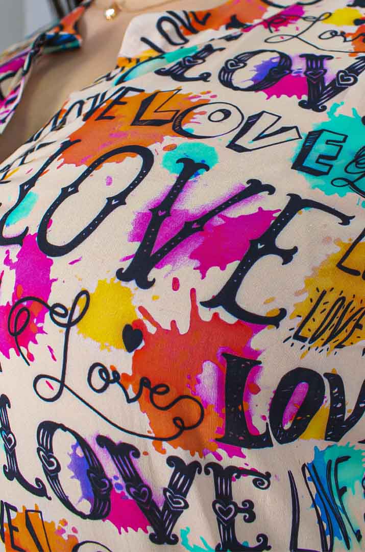 Блуза довга в кольорах супер батал