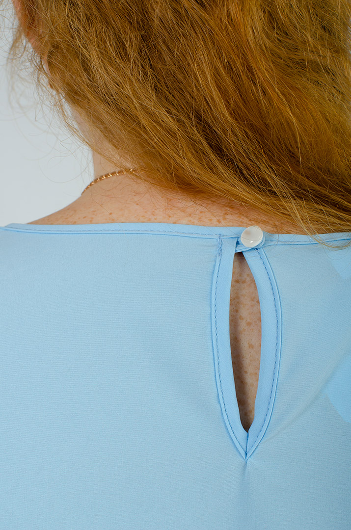 Блуза з мереживом великих розмірів