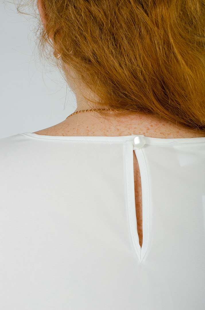 Блуза з мереживом великих розмірів