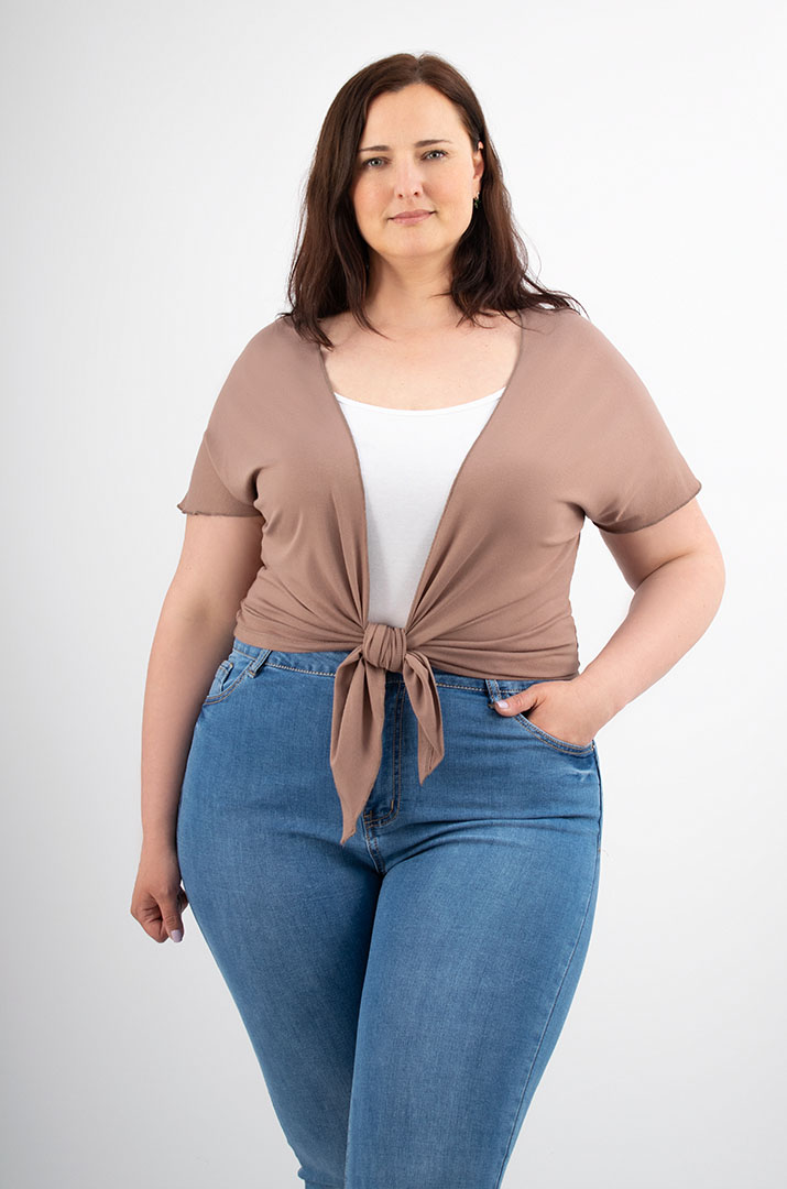 Болеро с коротким рукавом