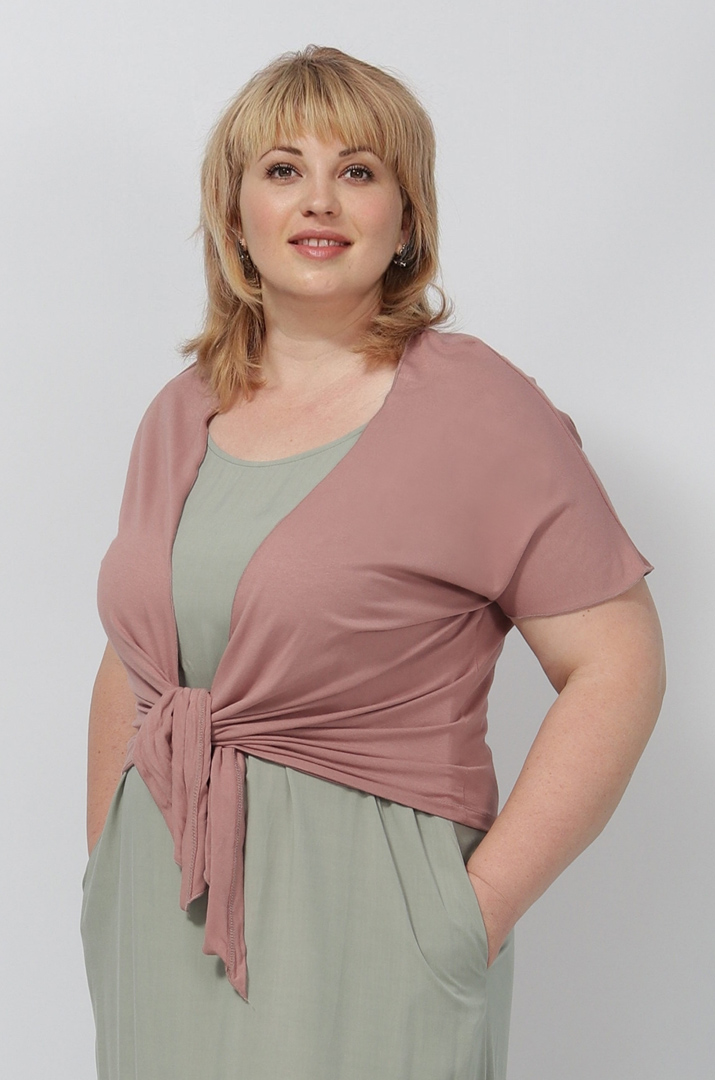 Болеро с коротким рукавом