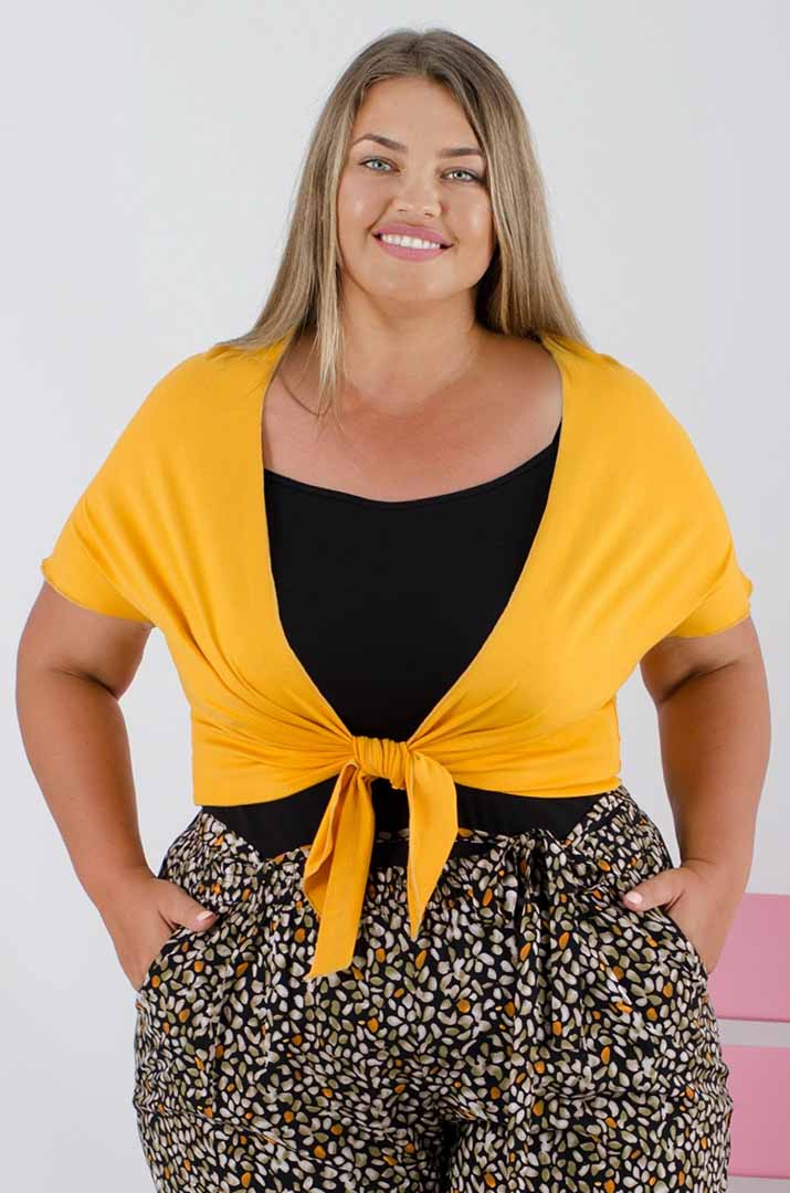 Болеро с коротким рукавом