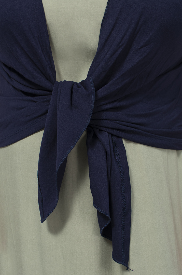 Болеро однотонне трикотажне в кольорах батал