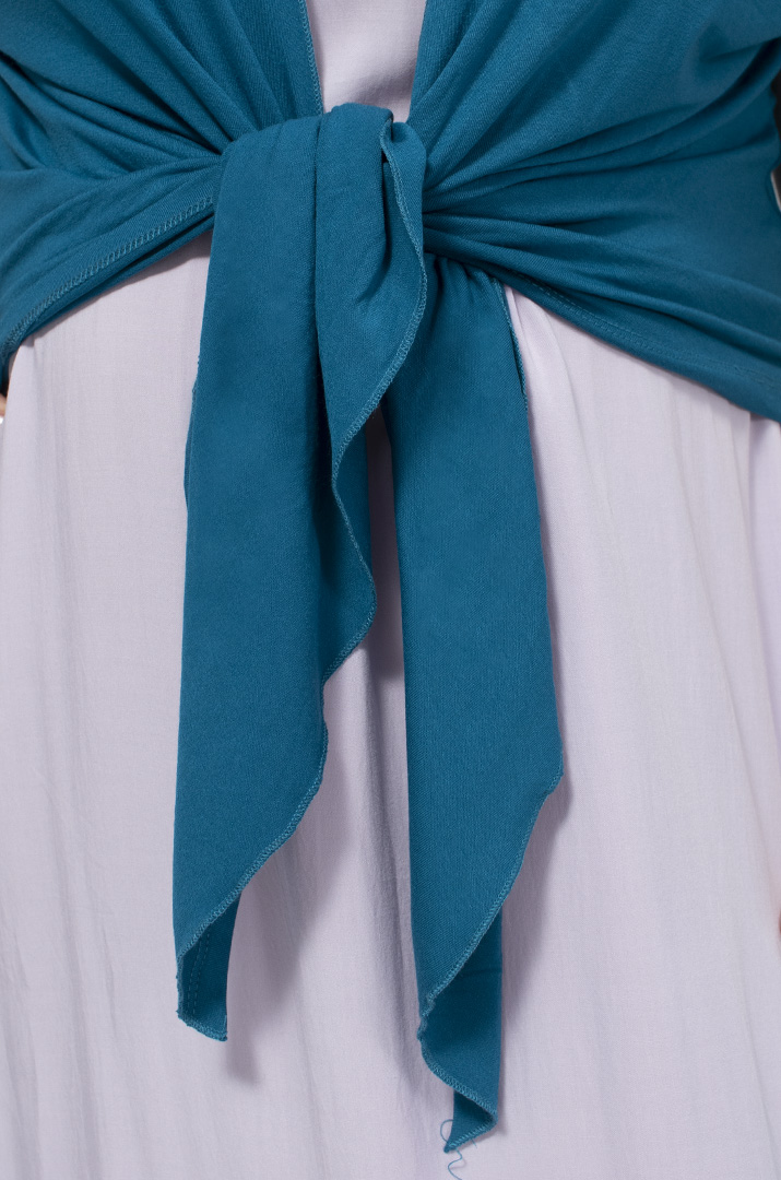 Болеро однотонне трикотажне в кольорах батал