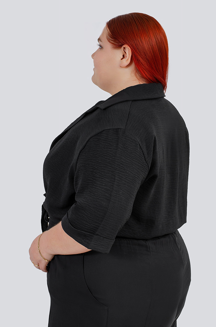 Болеро з коміром великих розмірів