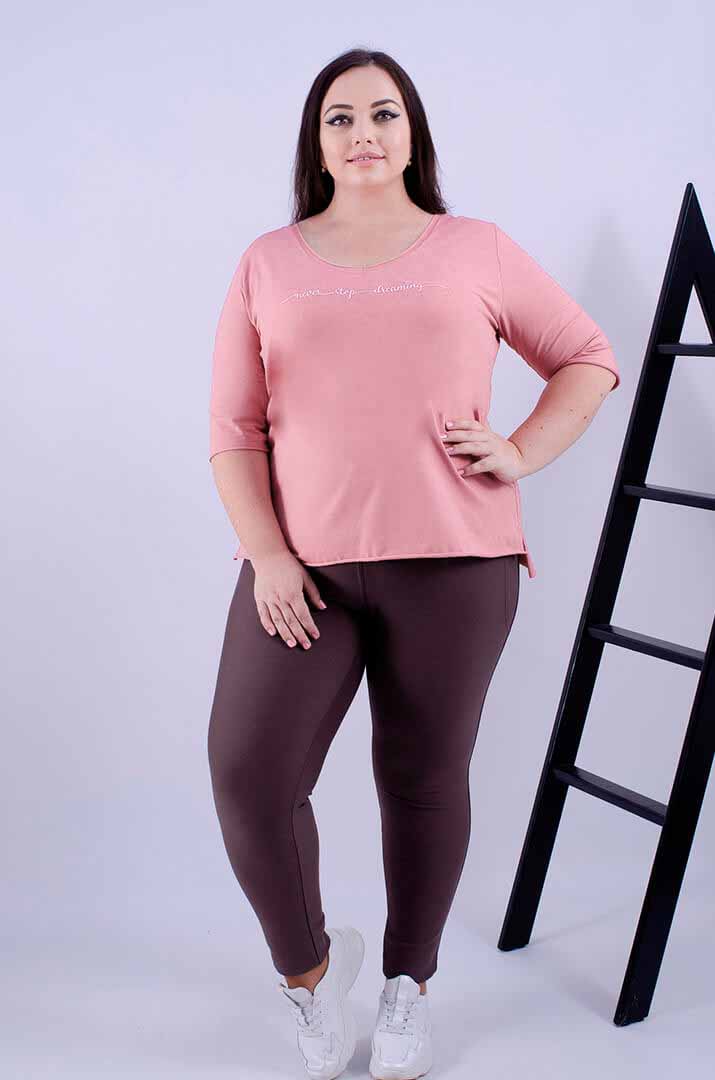 Брюки узкие супер батал