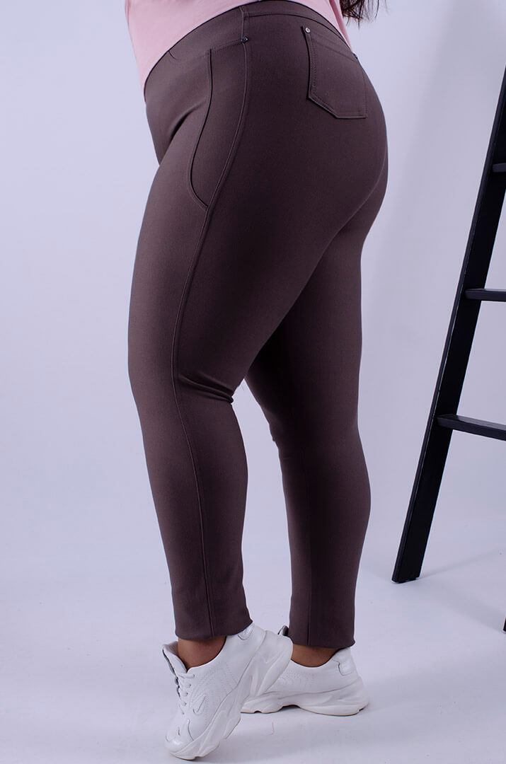 Брюки узкие супер батал