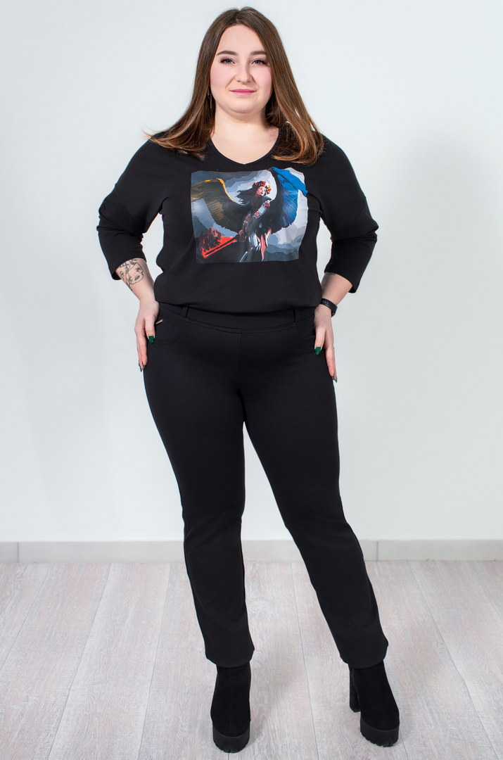 Зимові брюки на флісі супер батал