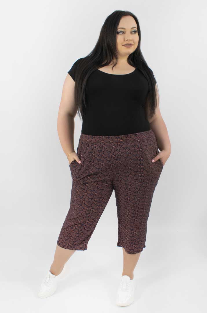 Капрі кольорові штапельні супер батал