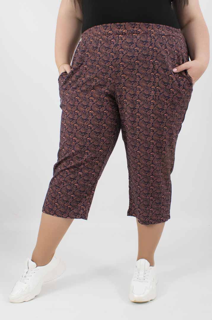 Капрі кольорові штапельні супер батал