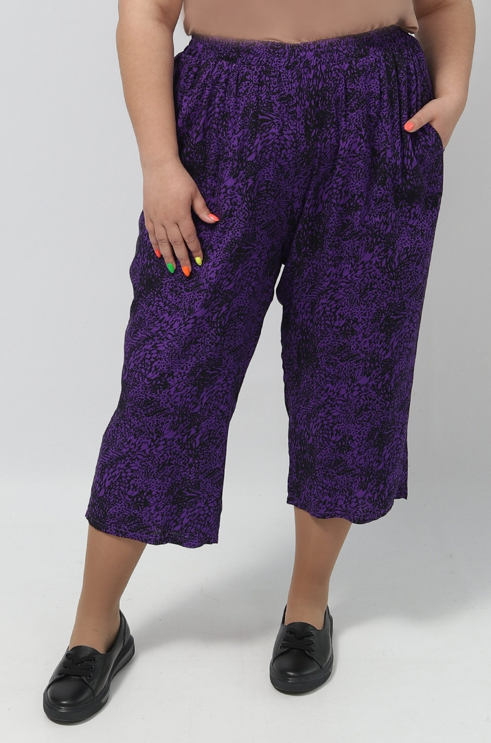 Капрі кольорові штапельні супер батал